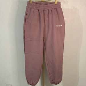 Comfrt- Orchid (pink) Cloud Sweatpants- Medium- NEW